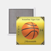 Speciaal ontwerp van de Basketball Champions Leagu Magneet (Voorkant / Achterkant)