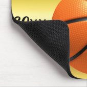 Speciaal ontwerp van de Basketball Champions Leagu Muismat (Hoek)