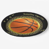 Speciaal ontwerp van de Basketball Champions Leagu Papieren Bordje (Gekanteld)