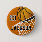 Speciaal ontwerp van de Basketball Hoop Ronde Button 5,7 Cm (Voorkant)