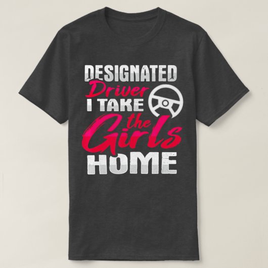 Speciaal ontwerp van de bestuurder voor de aandrij t-shirt (Design voorkant)