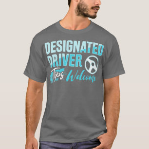 Speciaal ontwerp van de driver voor het besturen v t-shirt