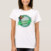 Speciaal ontwerp van de luchtborstelvlinder T-shir T-shirt (Voorkant)