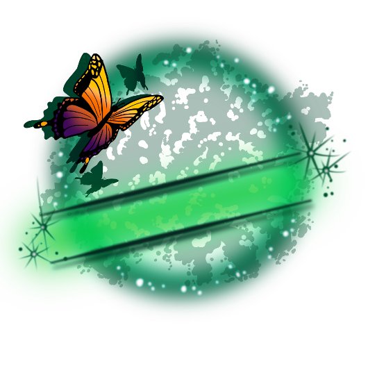 Speciaal ontwerp van de luchtborstelvlinder T-shir T-shirt