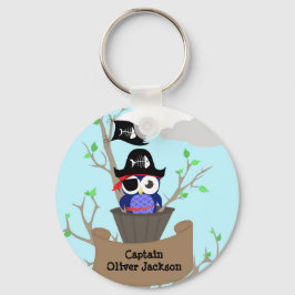 Speciaal ontwerp van de Pirate Neursery Sleutelhanger