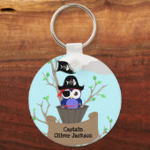 Speciaal ontwerp van de Pirate Neursery Sleutelhanger (Voorkant)