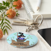 Speciaal ontwerp van de Pirate Neursery Sleutelhanger (Zijkant)