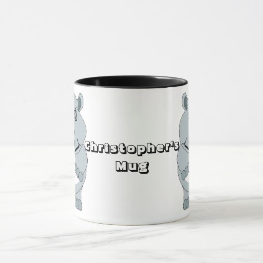 Speciaal ontwerp van de Rijn Mok (Midden)