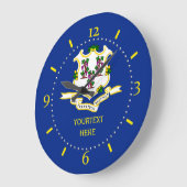 Speciaal ontwerp van de vlag van de Connecticut-st Grote Klok (Hoek)