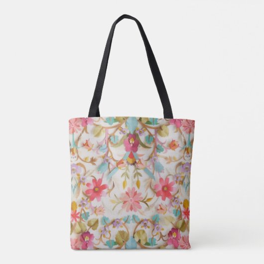 Speciaal ontwerp van Floral Tas (Achterkant)