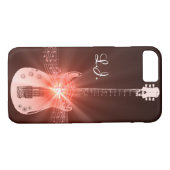 Speciaal ontwerp van gitaarthema Case-Mate iPhone case (Achterkant (Horizontaal))