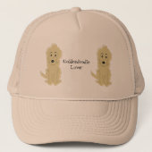 Speciaal ontwerp van Goldendoedel Trucker Pet (Voorkant)