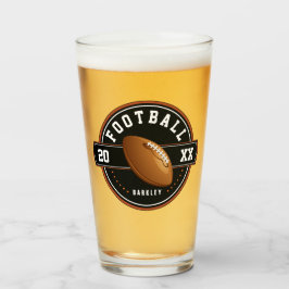 Speciaal ontwerp van het Football Glas