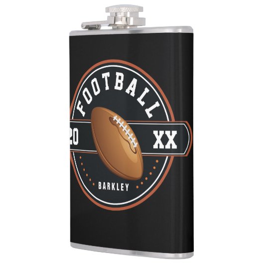 Speciaal ontwerp van het Football Heupfles (Links)