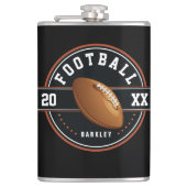 Speciaal ontwerp van het Football Heupfles (Voorkant)