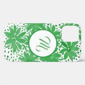Speciaal ontwerp van het groene plattegrond Case-Mate iPhone case (Achterkant (horizontaal))