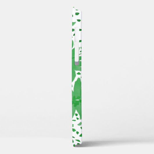 Speciaal ontwerp van het groene plattegrond Case-Mate iPhone case (Achterkant / Links)