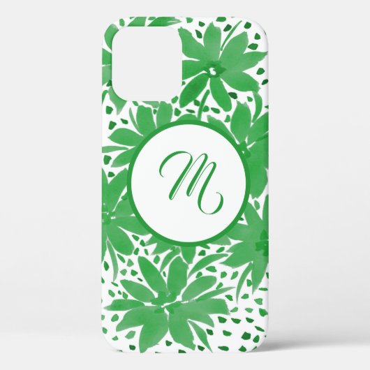 Speciaal ontwerp van het groene plattegrond Case-Mate iPhone case (Achterkant)