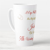 Speciaal ontwerp van het vijfde Jubileum — Latte M Mok (Linkerhoek)