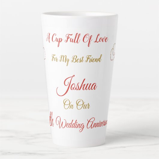 Speciaal ontwerp van het vijfde Jubileum — Latte M Mok (Voorkant)