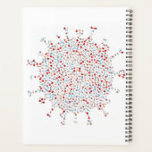 Speciaal ontwerp van het Virus Germs Art Planner (Achterkant)