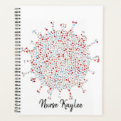 Speciaal ontwerp van het Virus Germs Art Planner (Voorkant)