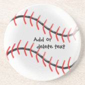 Speciaal ontwerp van honkbal zandsteen onderzetter (Voorkant)