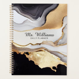 Speciaal ontwerp van marmer planner