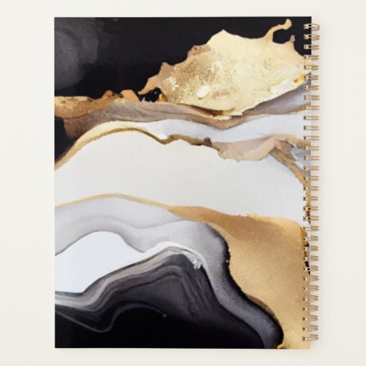 Speciaal ontwerp van marmer planner (Achterkant)