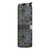 Speciaal ontwerp van metalen tandwielen thermosbeker (Gedraaid links)