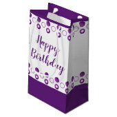 Speciaal ontwerp van occasie-poodot klein cadeauzakje (Achterkant Gekanteld)