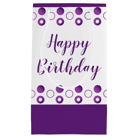 Speciaal ontwerp van occasie-poodot klein cadeauzakje (Voorkant)