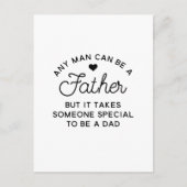 Speciaal ontwerp van papa-offerte briefkaart (Voorkant)