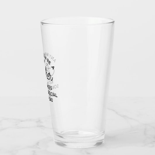 Speciaal ontwerp van papa-offerte glas (Links)