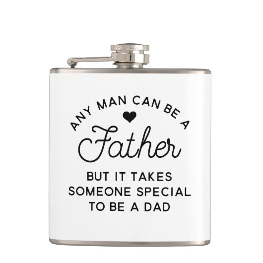Speciaal ontwerp van papa-offerte heupfles (Voorkant)