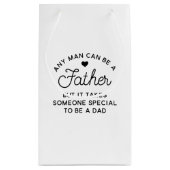 Speciaal ontwerp van papa-offerte klein cadeauzakje (Achterkant)