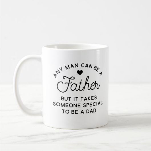 Speciaal ontwerp van papa-offerte koffiemok (Links)