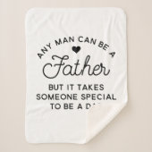 Speciaal ontwerp van papa-offerte sherpa deken (Voorkant)