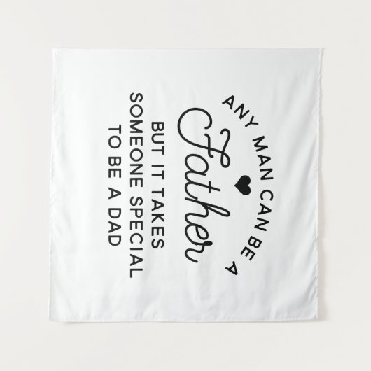 Speciaal ontwerp van papa-offerte wandkleed (Voorkant (horizontaal))