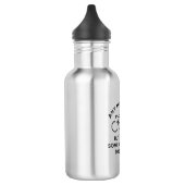 Speciaal ontwerp van papa-offerte waterfles (Links)