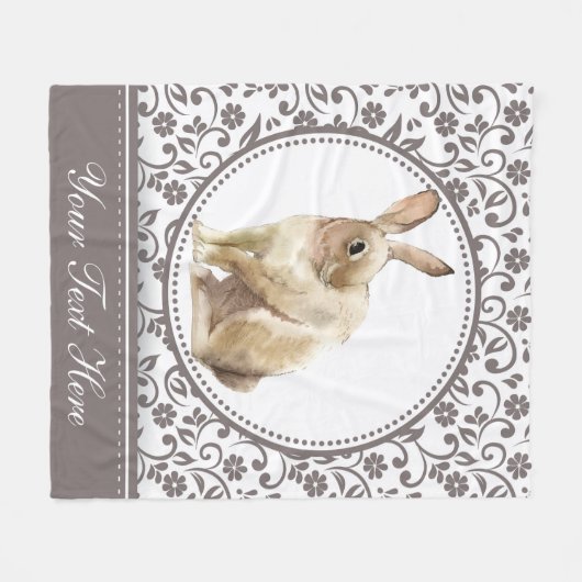 Speciaal ontwerp van Pasgeborenen Fleece Deken (Voorkant (Horizontaal))