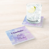 Speciaal ontwerp van Reiki Glazen Onderzetter (Schuin)