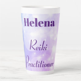 Speciaal ontwerp van Reiki Practitioner Latte Mok