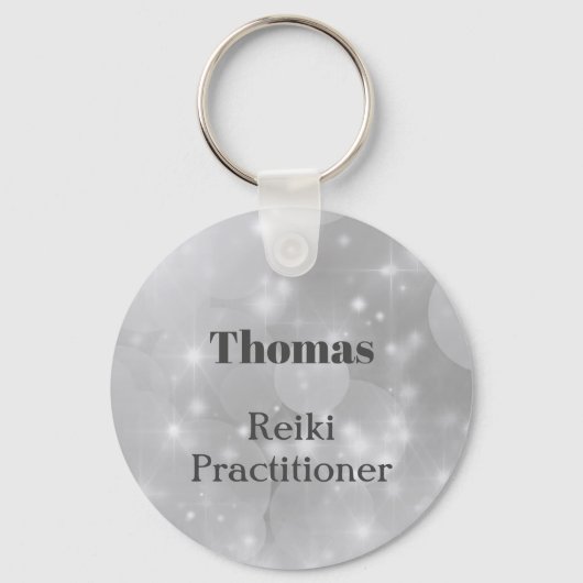 Speciaal ontwerp van Reiki Practitioner Sleutelhanger (Voorkant)