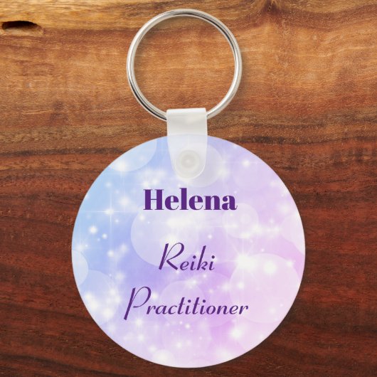 Speciaal ontwerp van Reiki Practitioner Sleutelhanger (Voorkant)