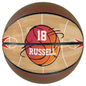 Speciaal ontwerp voor basketbalsport basketbal (Voorkant)