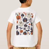 Speciaal ontwerp voor Halloween. T-shirt (Achterkant)