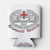 Speciaal ontwerp voor mediaanbadge blikjeskoeler (Achterkant)