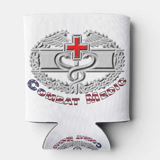 Speciaal ontwerp voor mediaanbadge blikjeskoeler (Achterkant)