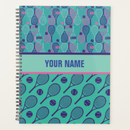 Speciaal ontwerp voor tennisspelers, touringcars.. planner